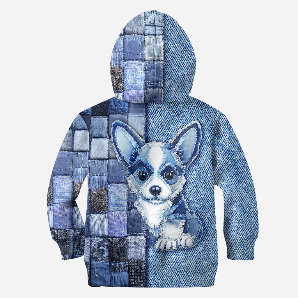 Love Pembroke Welsh Corgi - Personalized Dog All Over Shirt