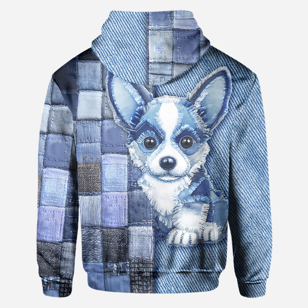 Love Pembroke Welsh Corgi - Personalized Dog All Over Shirt