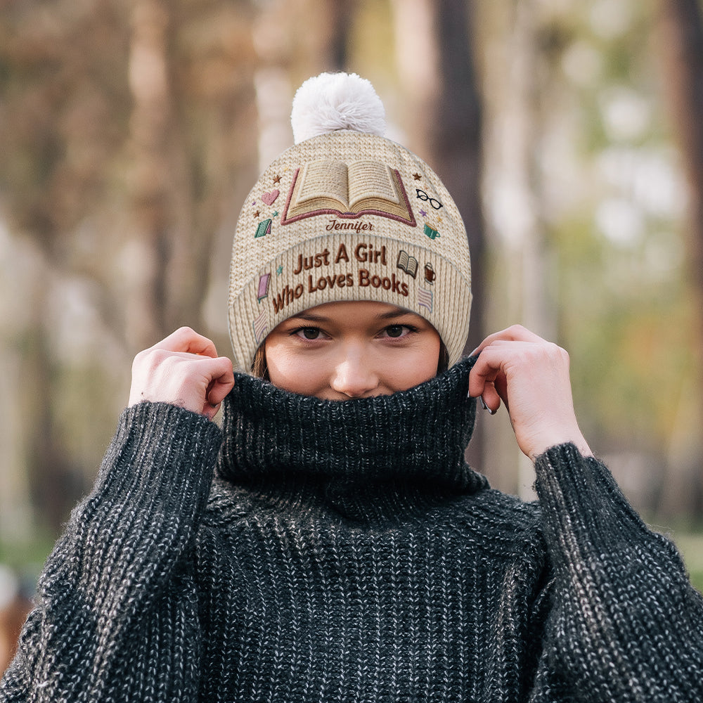 Reading Makes Me Happy - Personalized Book Beanie Hat
