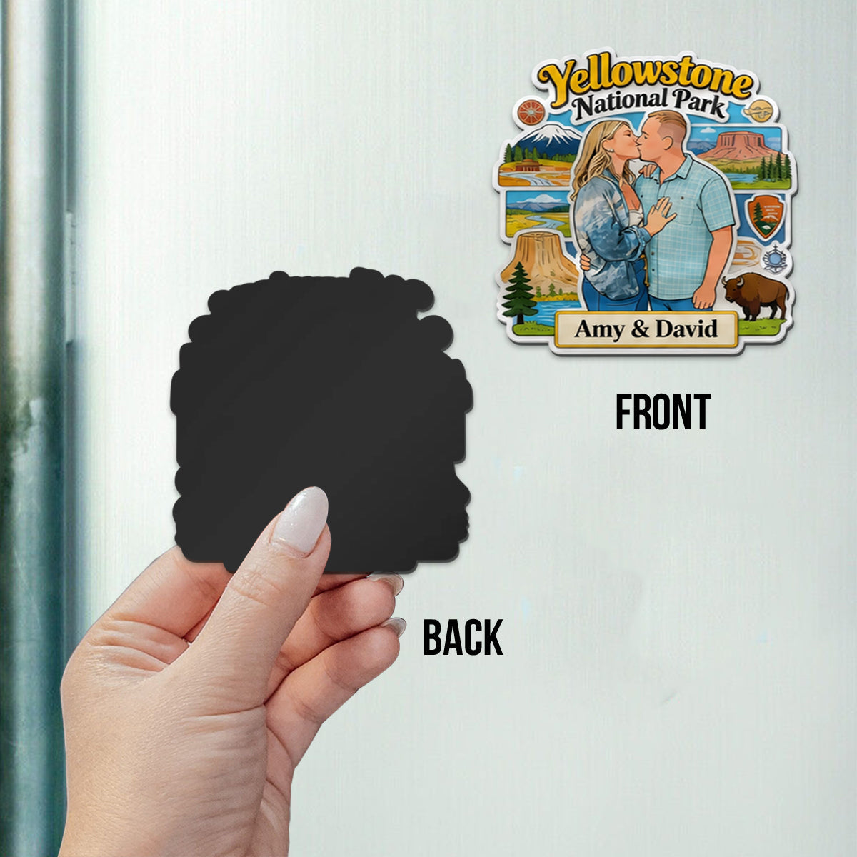 National Park Travel Memories - Personalized National Parks Magnet