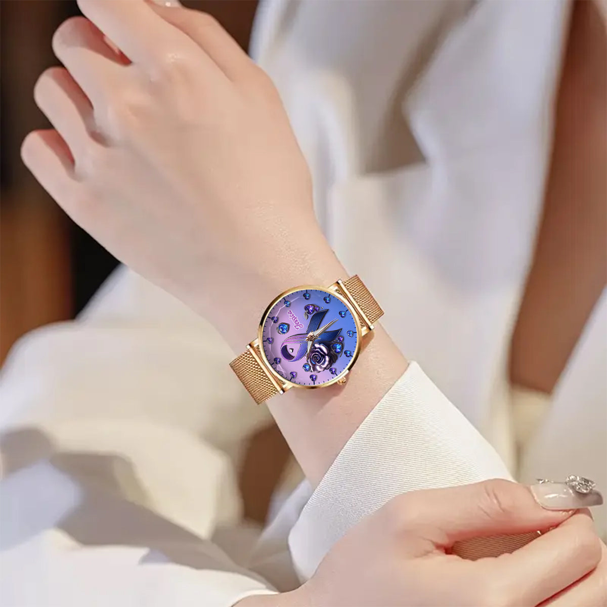 You Matter - Personalized Suicide Prevention Women Hand Watch