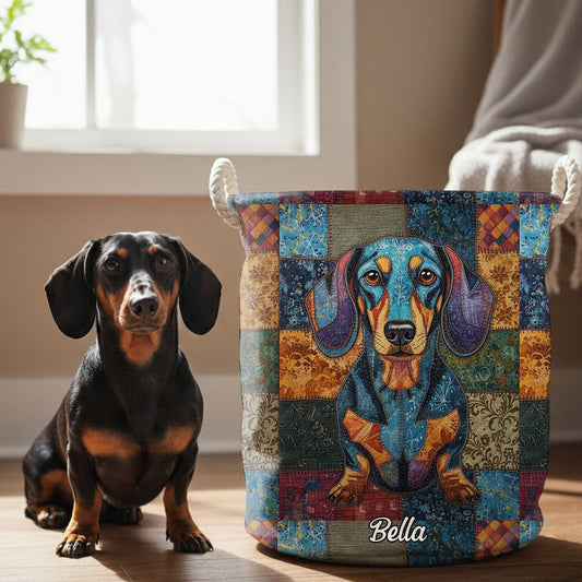 Love Dogs - Personalized Dog Storage Basket