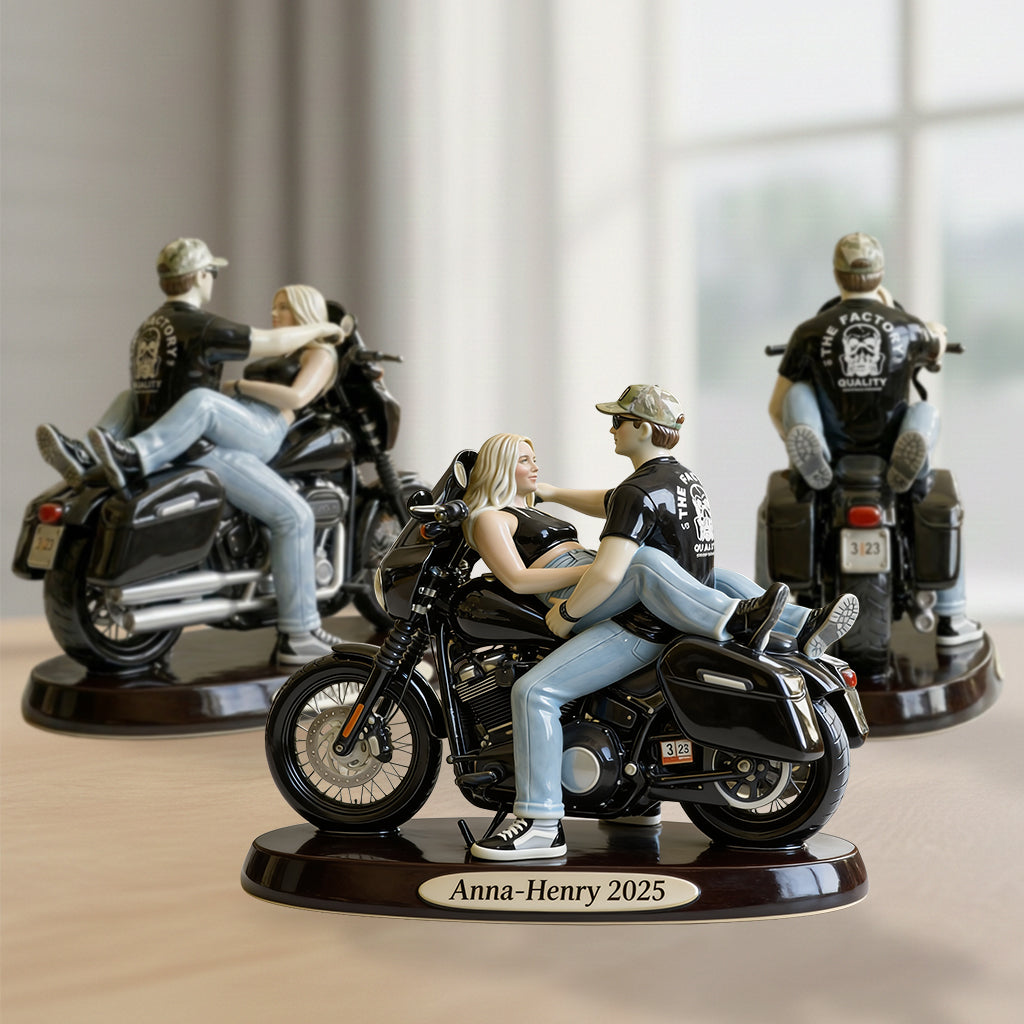 Ride Together - Personalized Biker Premium 3D Figurine