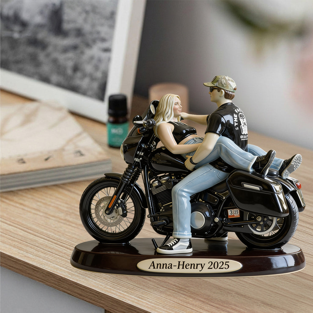 Ride Together - Personalized Biker Premium 3D Figurine