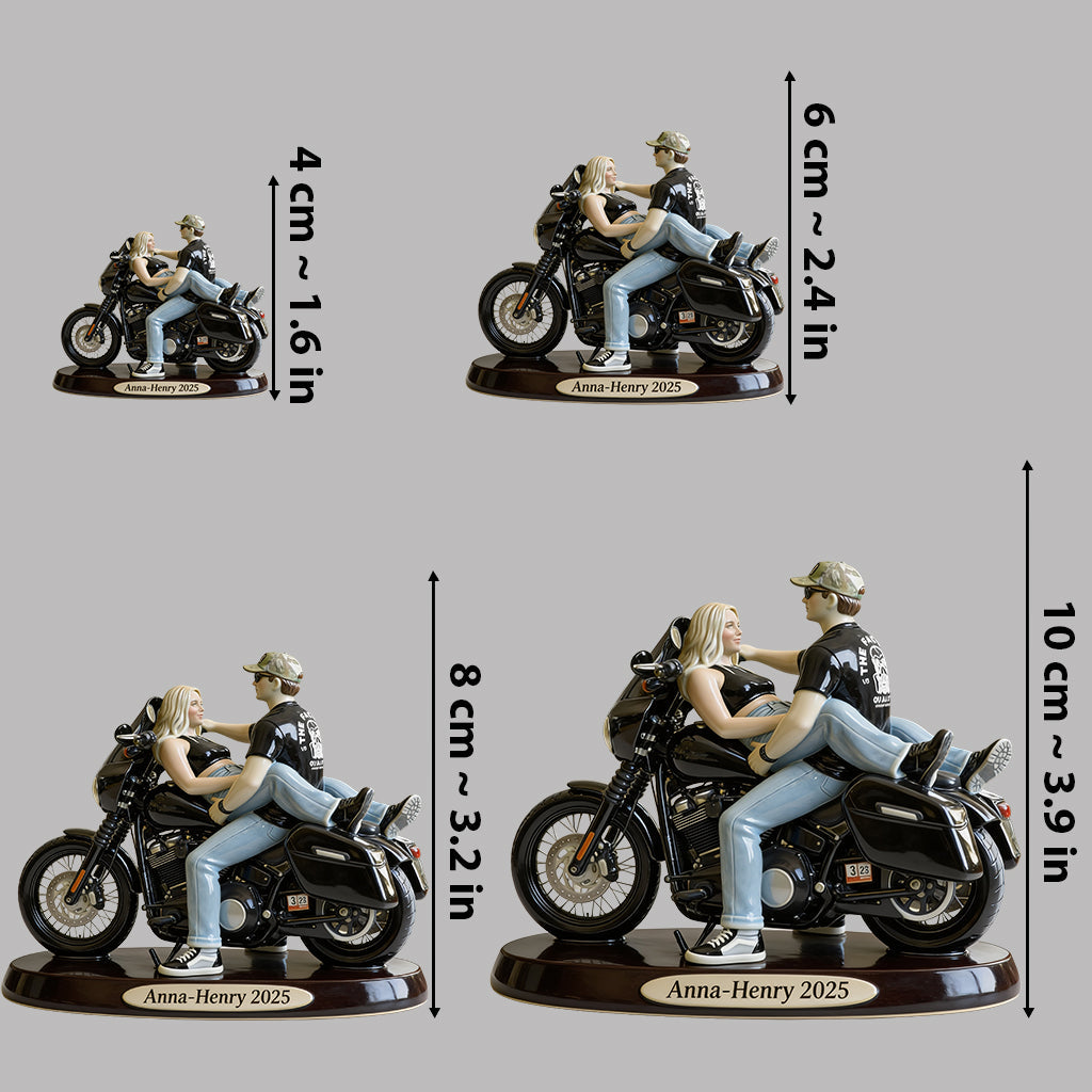 Ride Together - Personalized Biker Premium 3D Figurine
