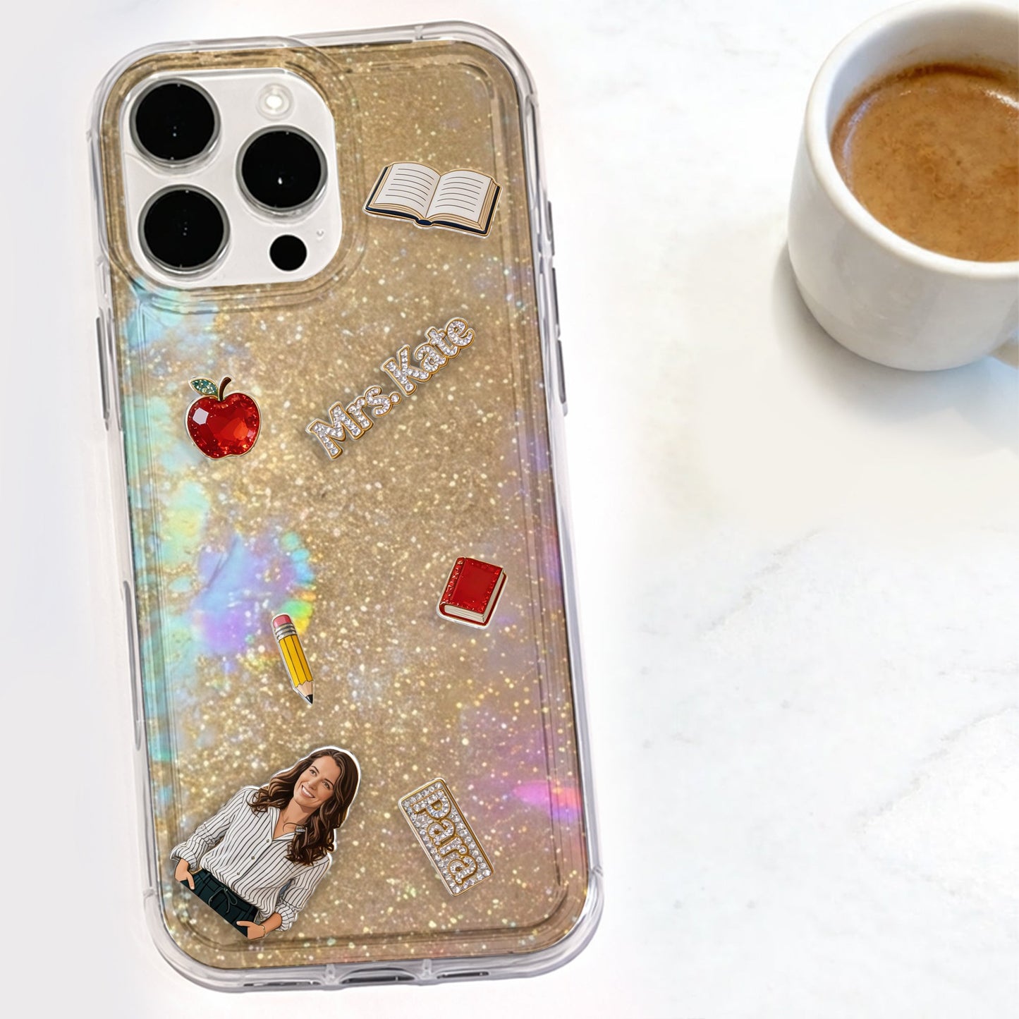 Teacher Life - Personalized Teacher Shaker Phone Case