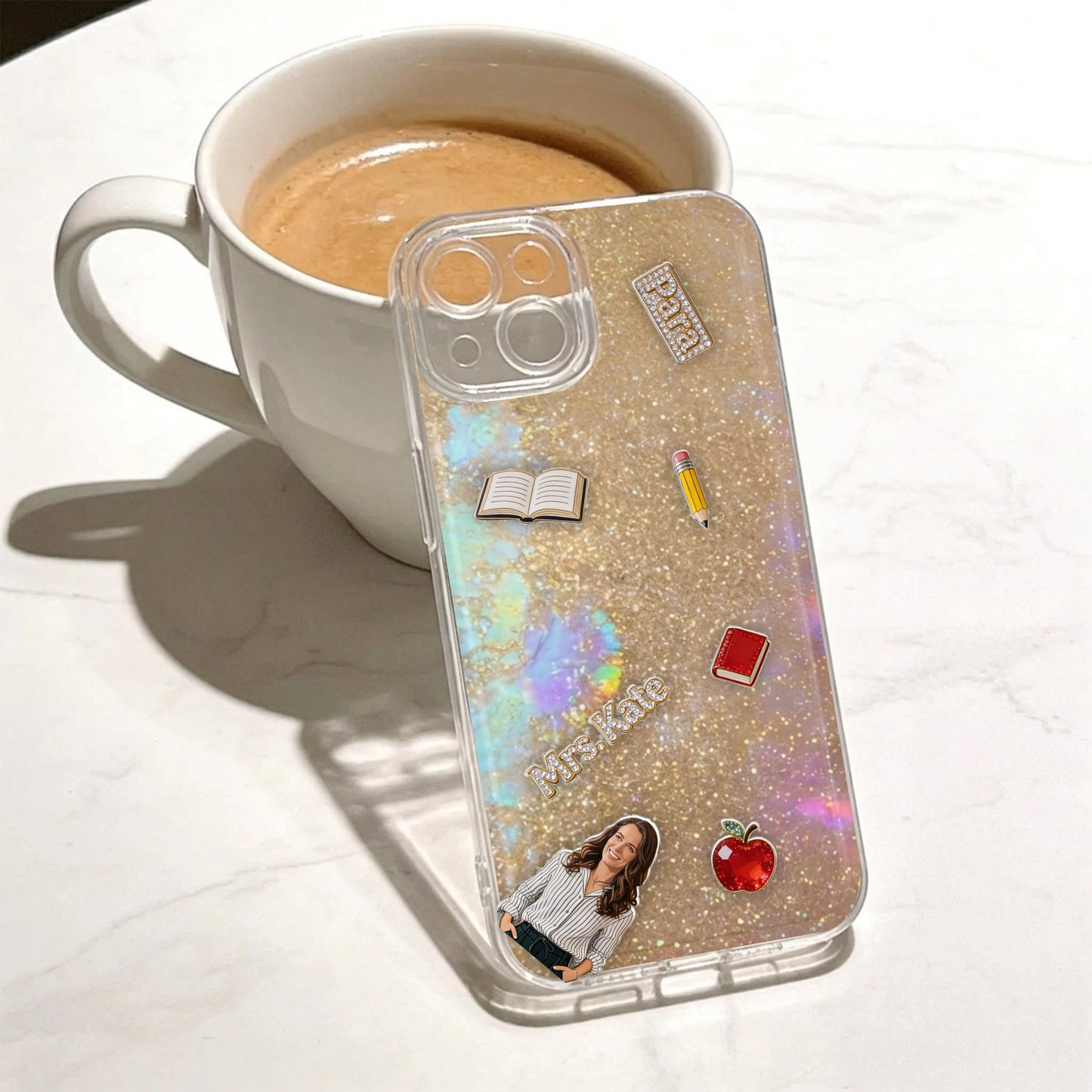 Teacher Life - Personalized Teacher Shaker Phone Case