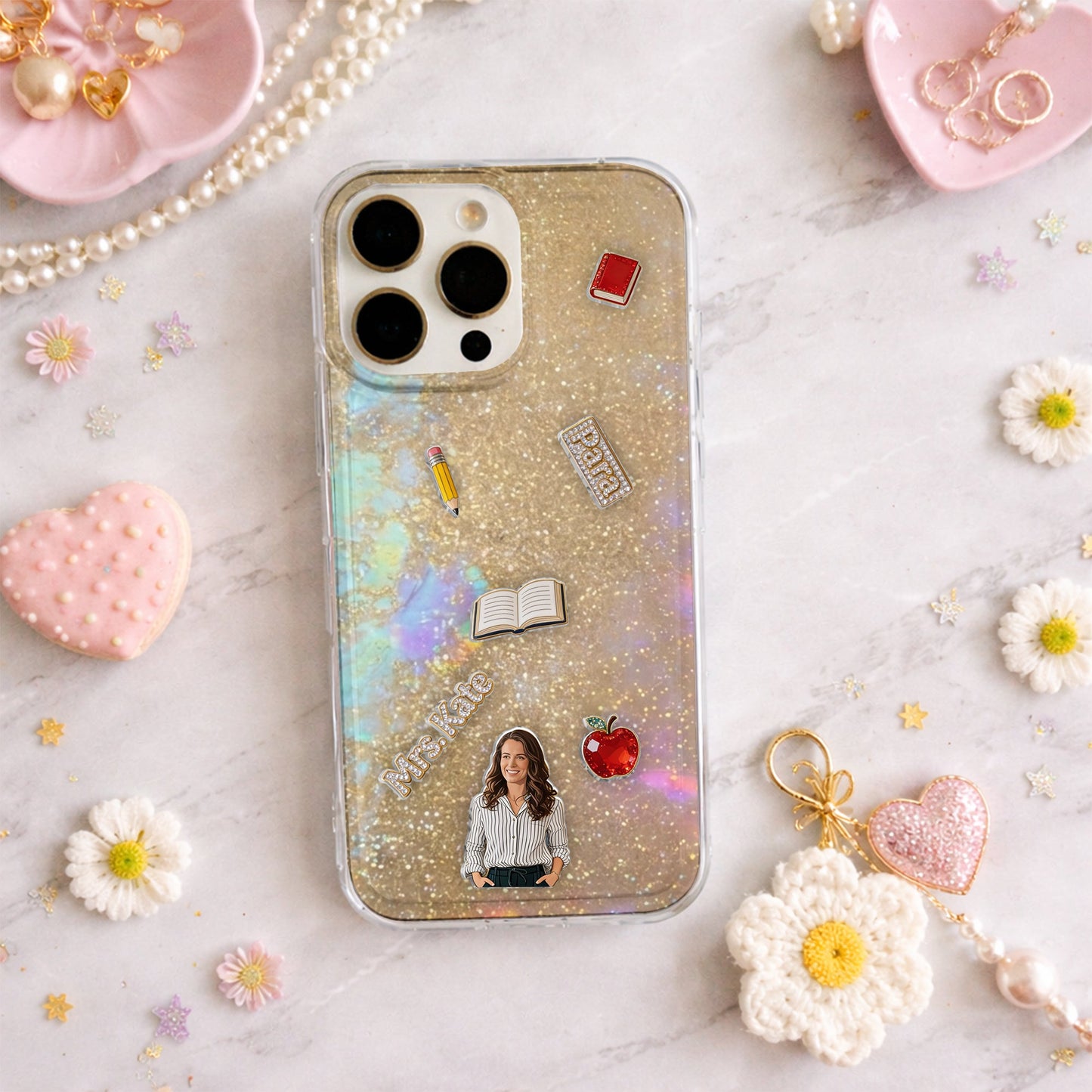 Teacher Life - Personalized Teacher Shaker Phone Case