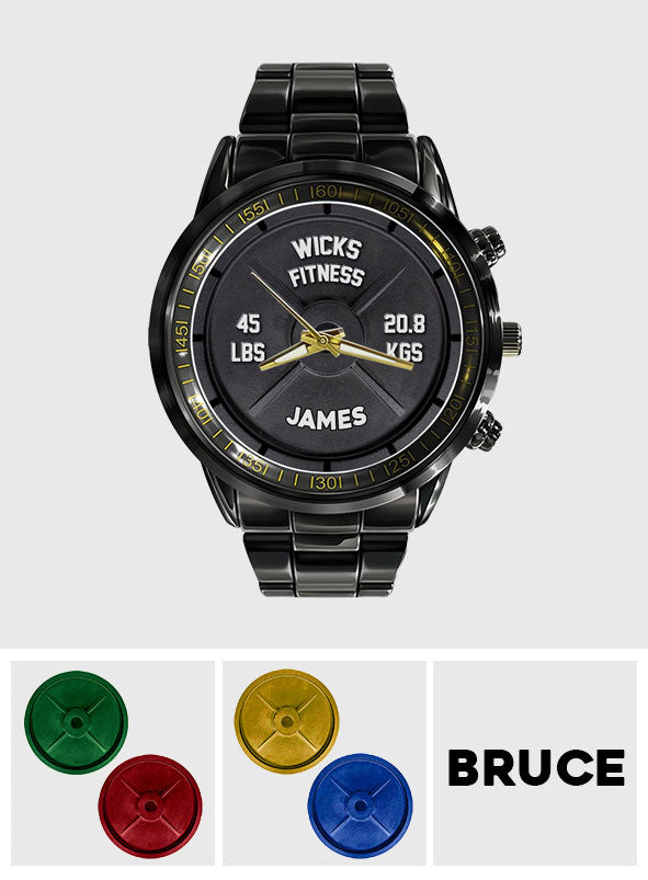 No Pain No Gain - Personalized Fitness Hand Watch