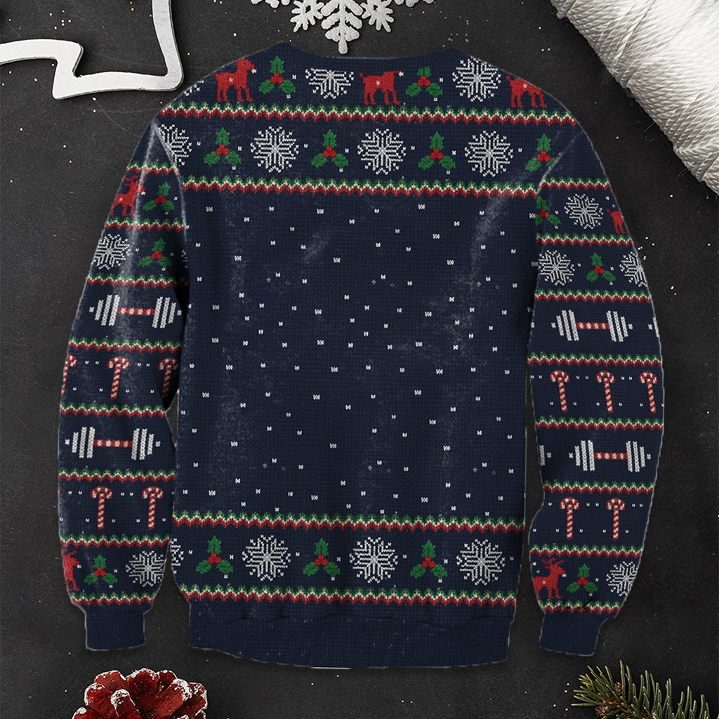 Merry Liftmas Christmas Jumper - Personalized Fitness Ugly Sweater