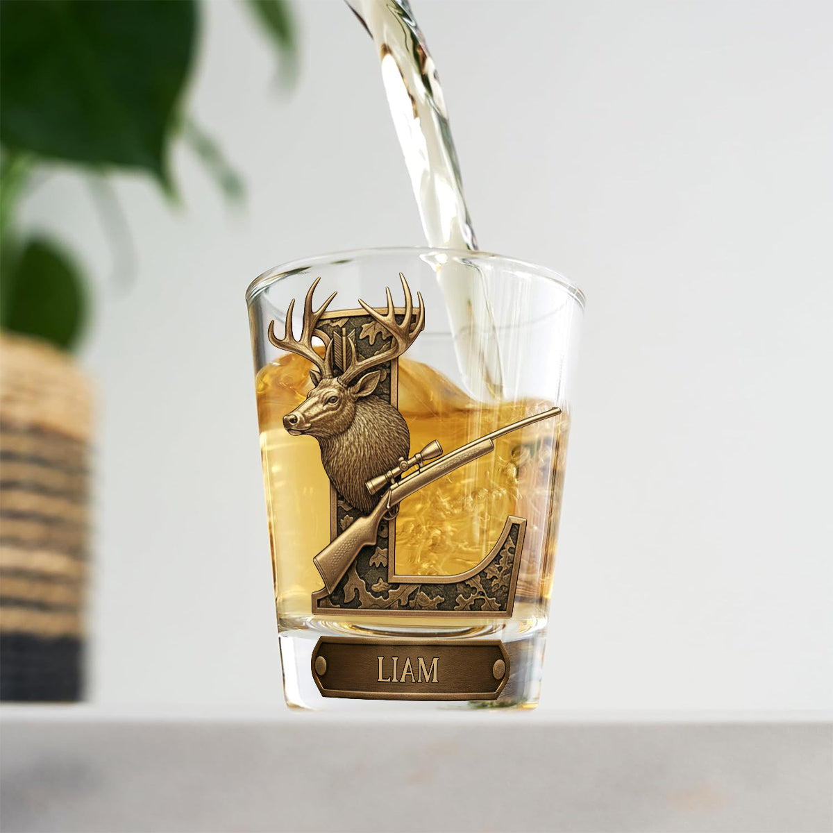 Love Hunting - Personalized Hunting Shot Glasses Set