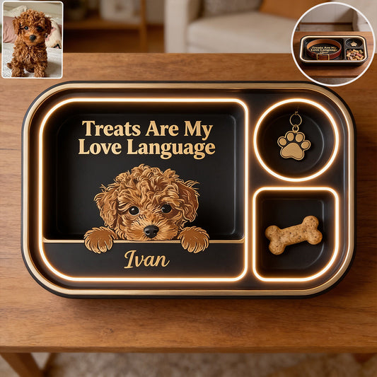 Treat Dealer - Personalized Dog Catch-All Tray