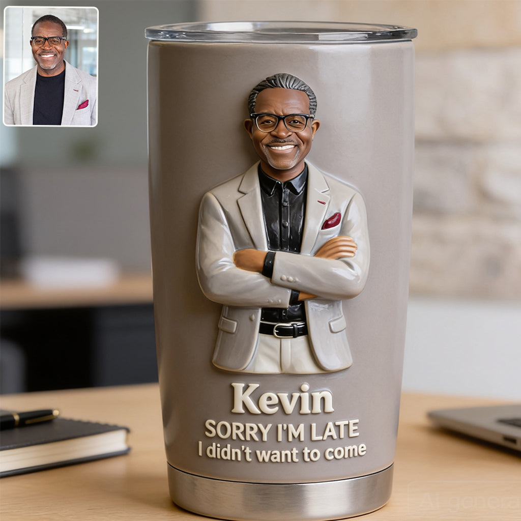 Social Battery Low - Personalized Colleague Tumbler
