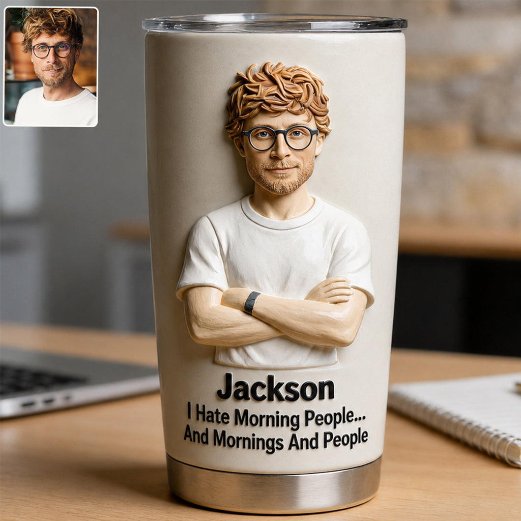 Social Battery Low - Personalized Colleague Tumbler