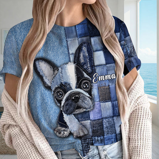 Love Dog - Personalized Dog All Over Shirt