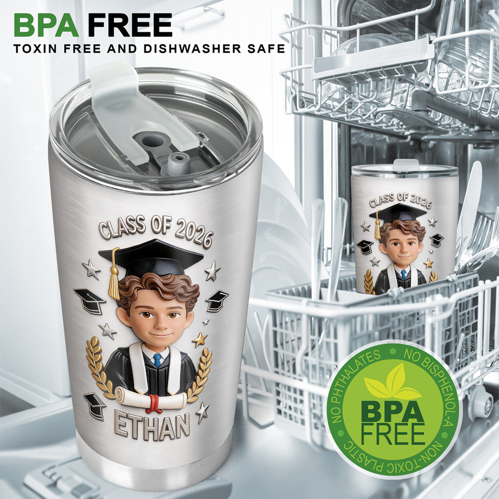 Proud Graduation - Personalized Graduation Tumbler