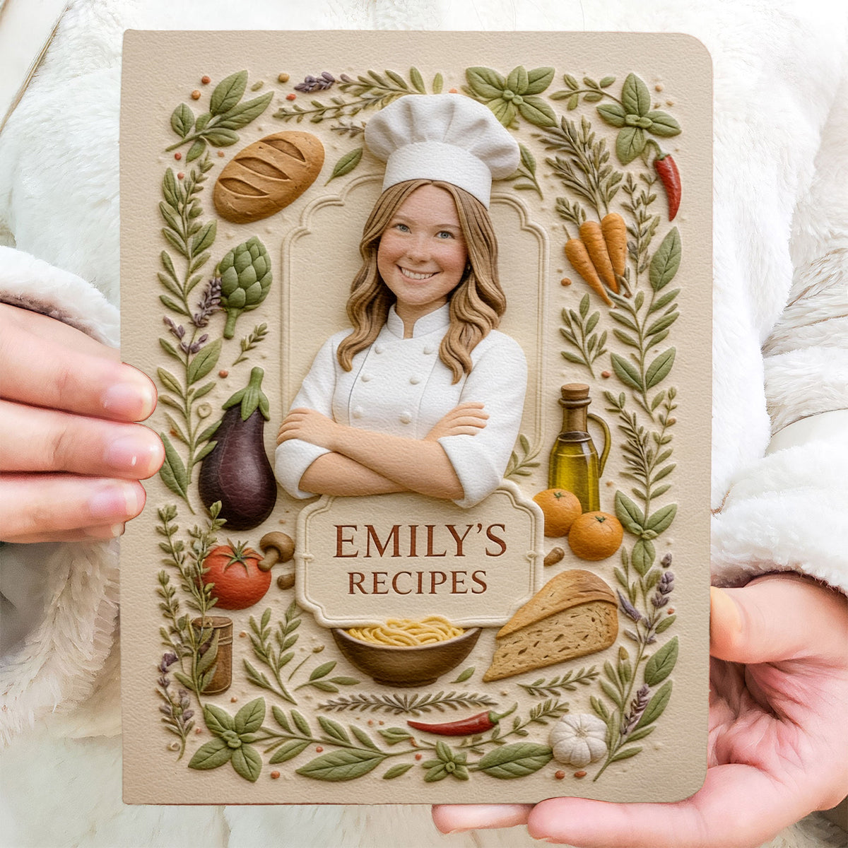 My Secret Recipes - Personalized Cooking Leather Journal