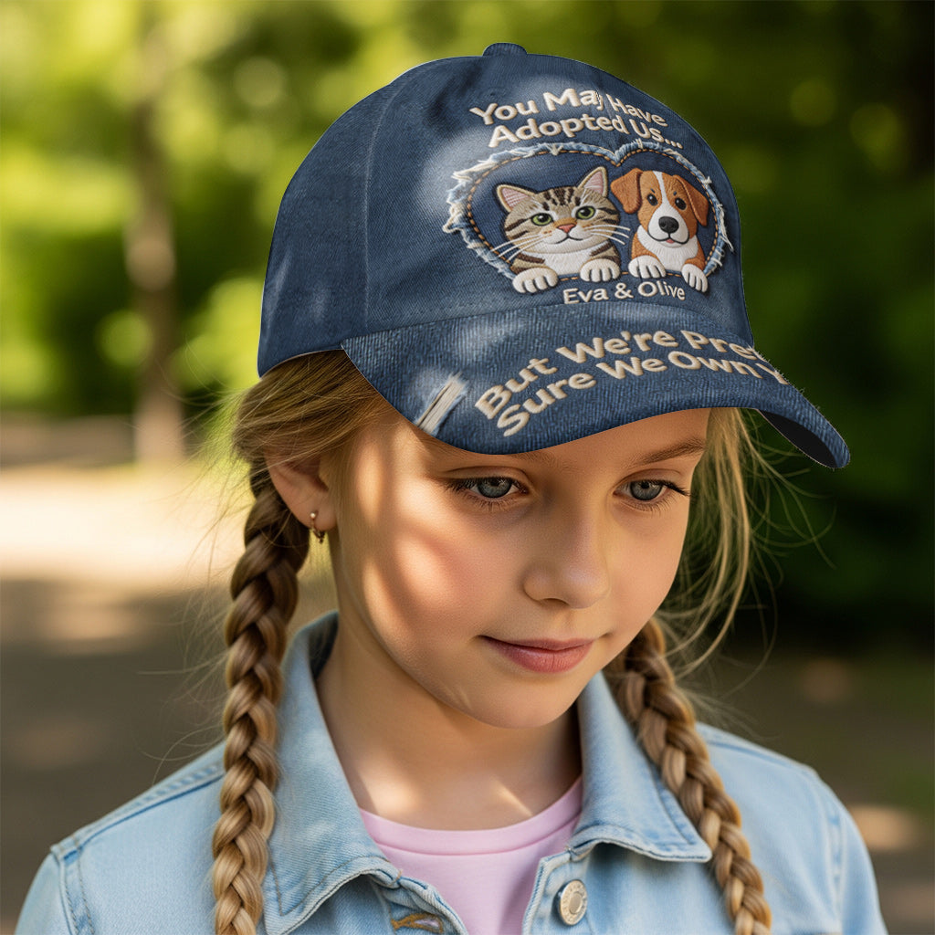 You May Have Adopted Me... - Personalized Dog Classic Cap