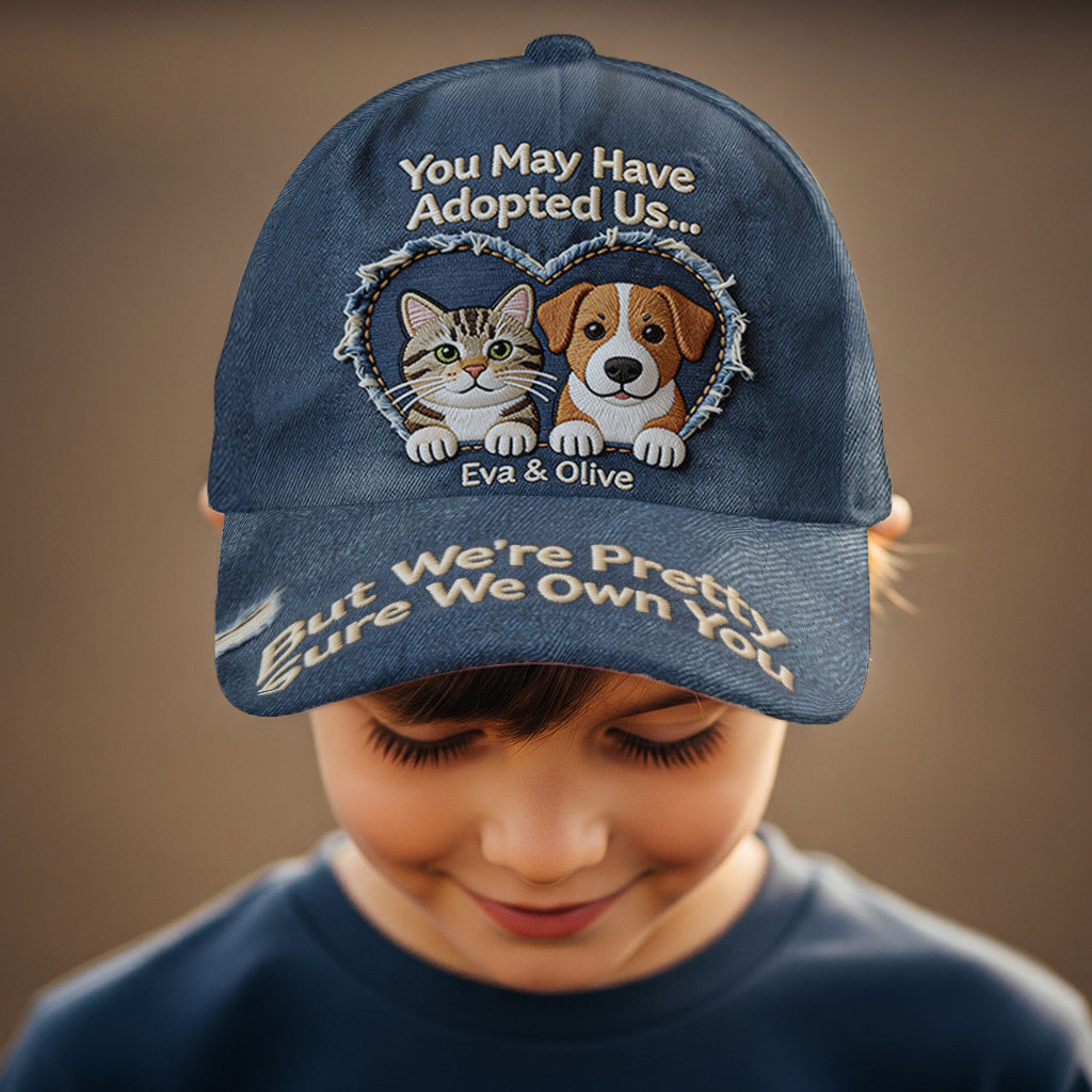 You May Have Adopted Me... - Personalized Dog Classic Cap