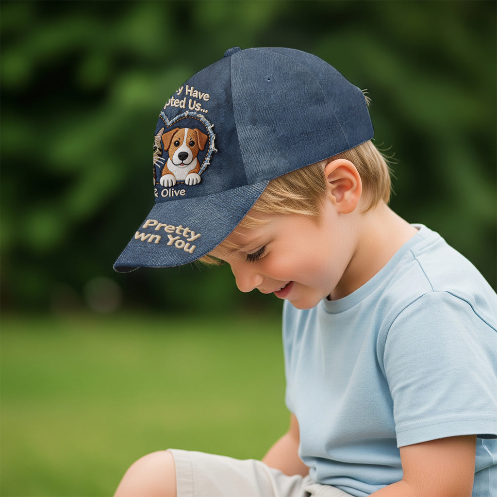You May Have Adopted Me... - Personalized Dog Classic Cap