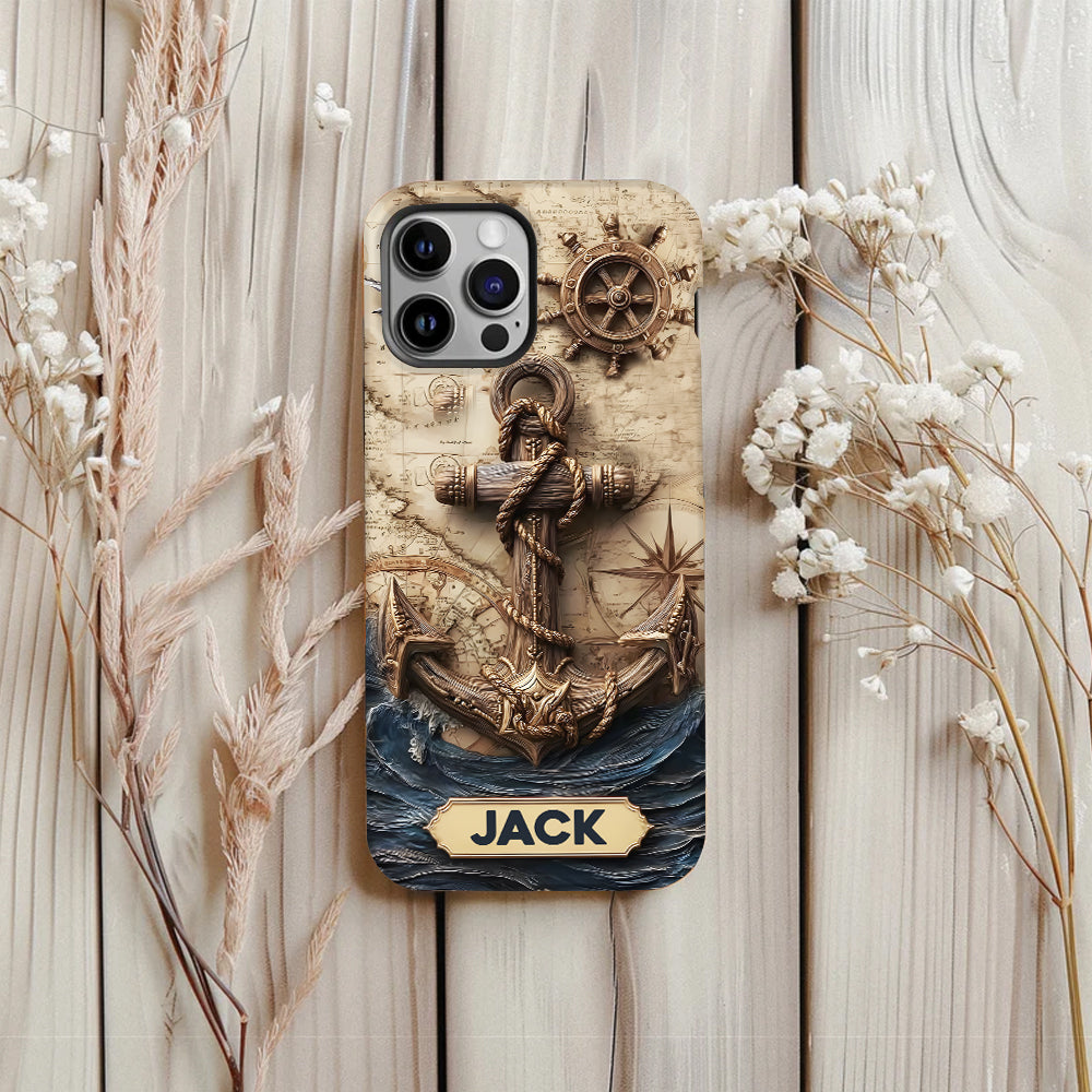 Proud Sailor - Personalized Boating Full Print Phone Case