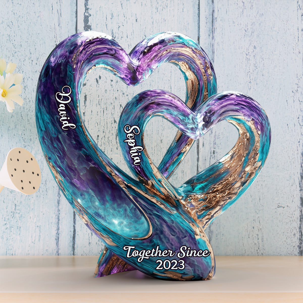 You And Me We Got This - Personalized Couple Custom Shaped Acrylic Plaque