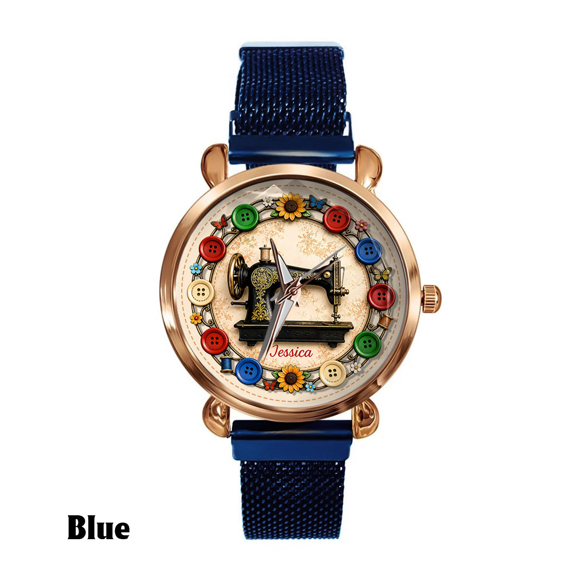 Love Sewing - Personalized Sewing Women Hand Watch