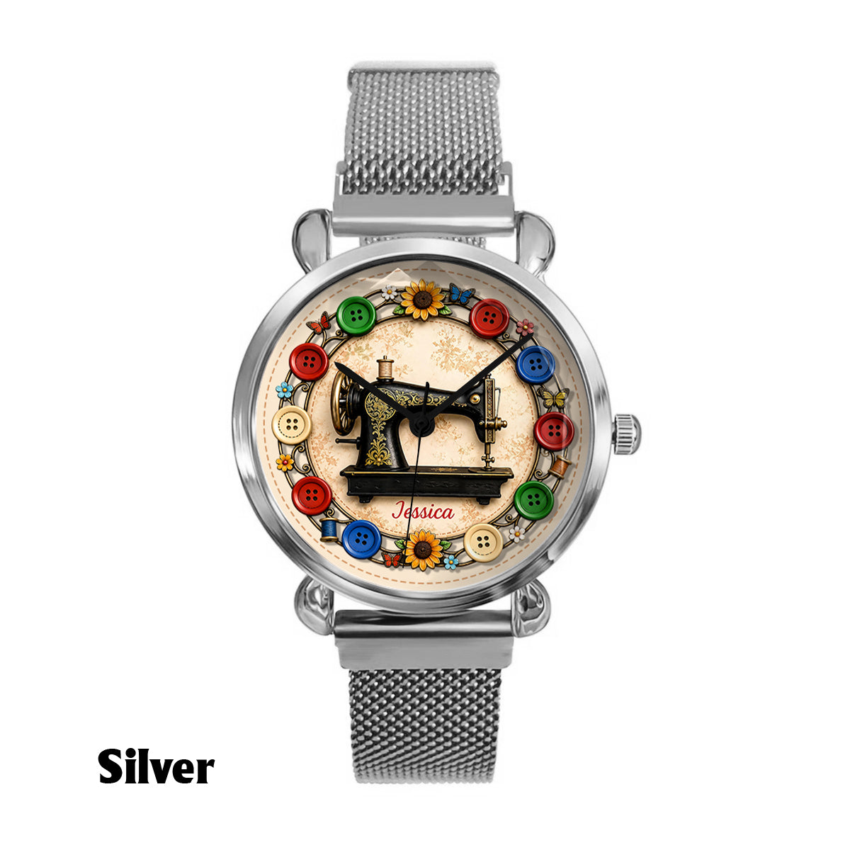 Love Sewing - Personalized Sewing Women Hand Watch