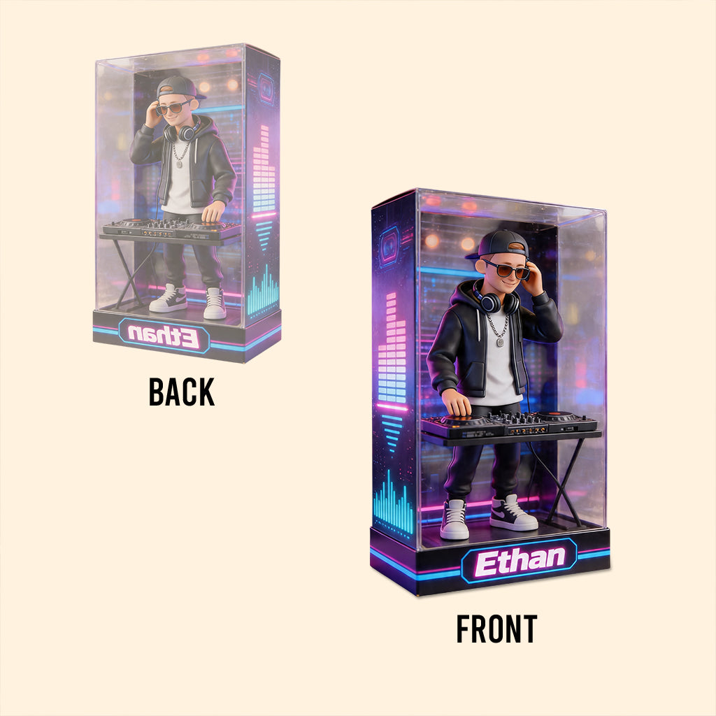 Make Some Noise - Personalized DJ Custom Shaped Acrylic Plaque
