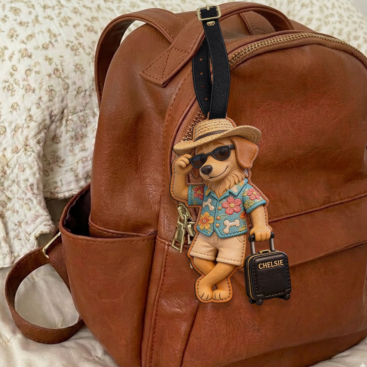 Travel With Pets - Personalized Dog Luggage Tag