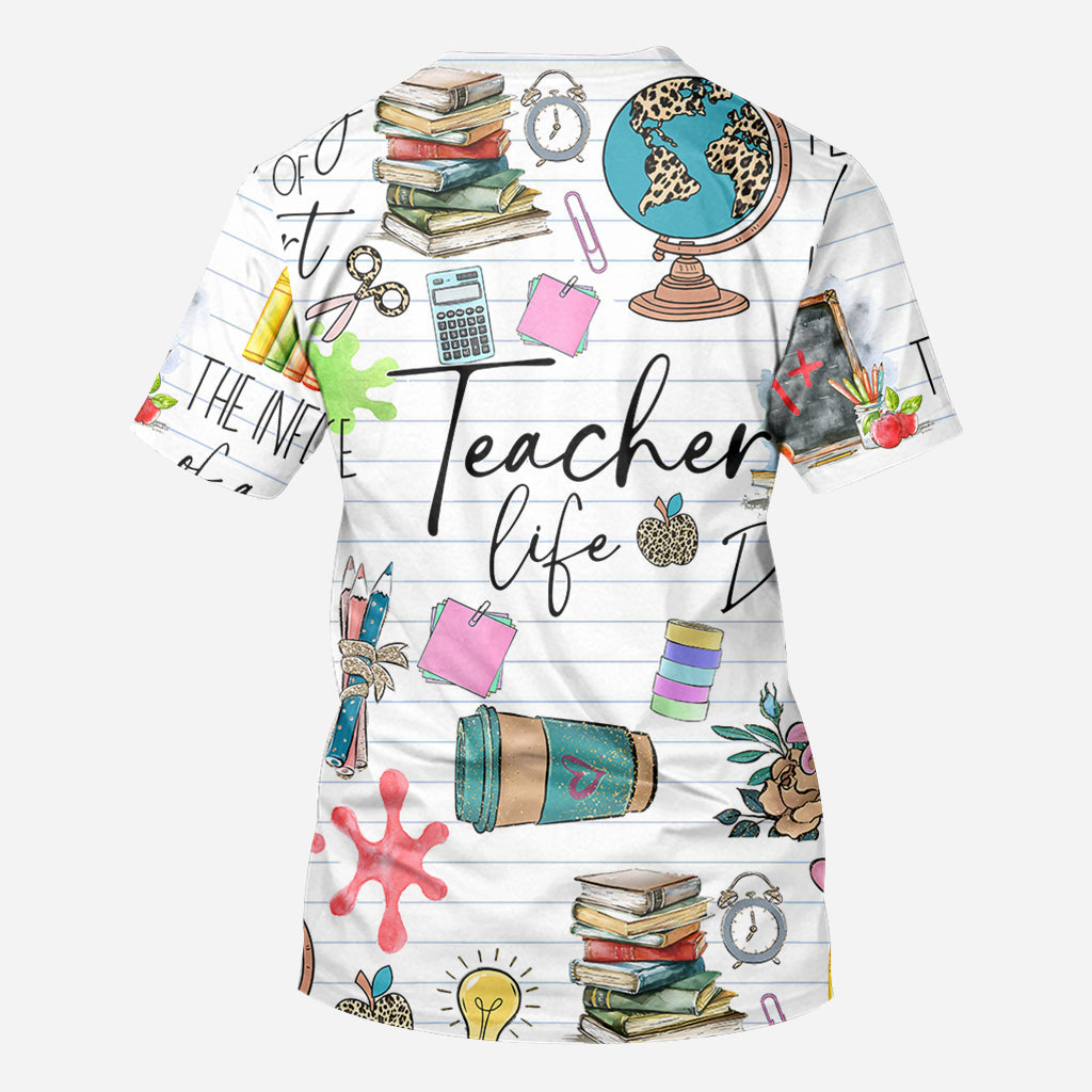 Teacher Life - Personalized Teacher All Over Shirt