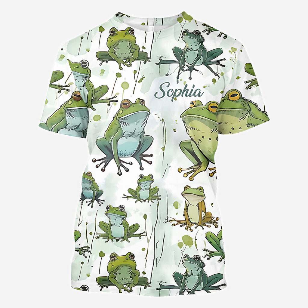Love Frogs - Personalized Frog All Over Shirt