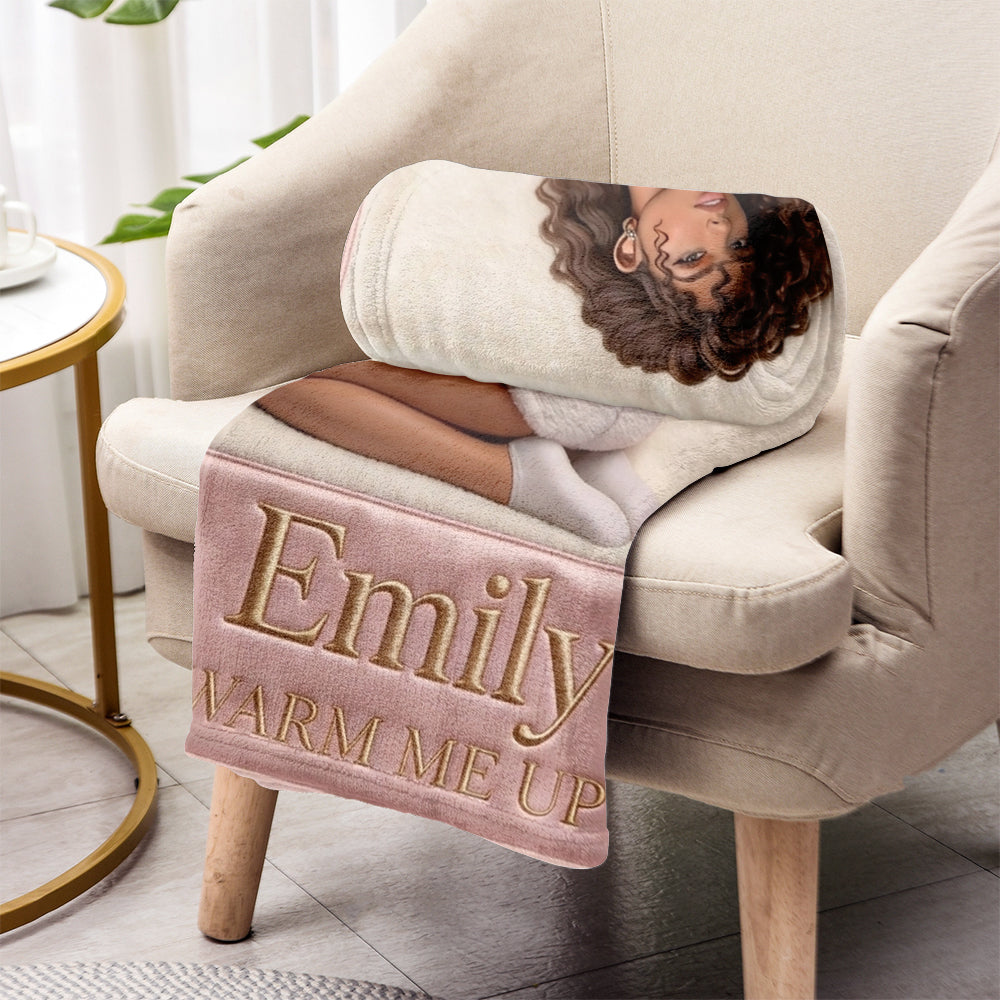 Warm Me Up - Personalized Spicy Couple Blanket