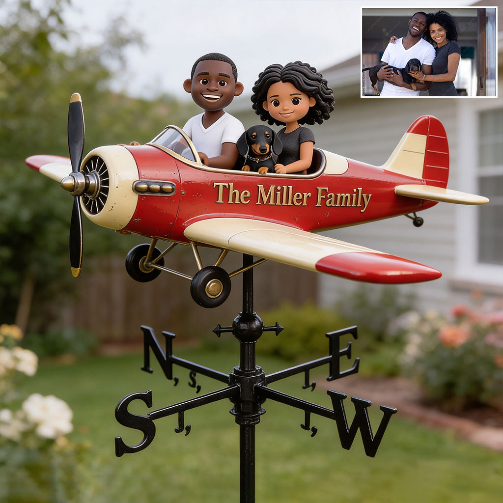 Our Family Adventure - Personalized Family Weather Vane