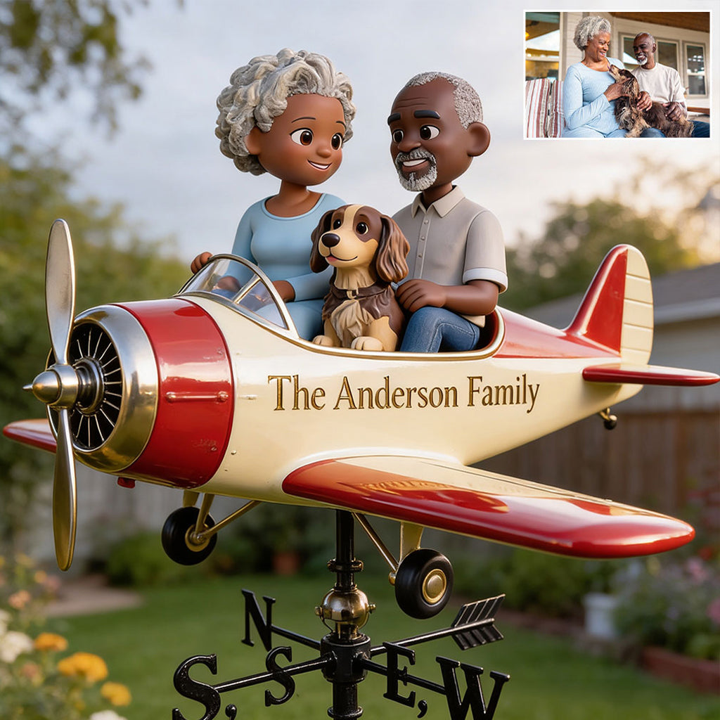 Our Family Adventure - Personalized Family Weather Vane