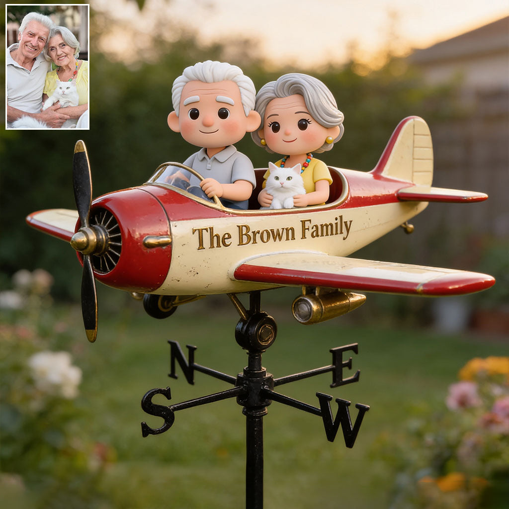 Our Family Adventure - Personalized Family Weather Vane