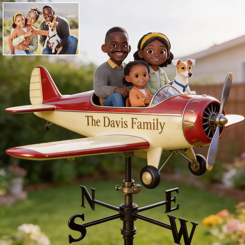 Our Family Adventure - Personalized Family Weather Vane