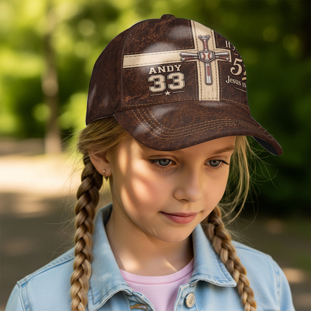 Love God Play Baseball - Personalized Baseball Classic Cap