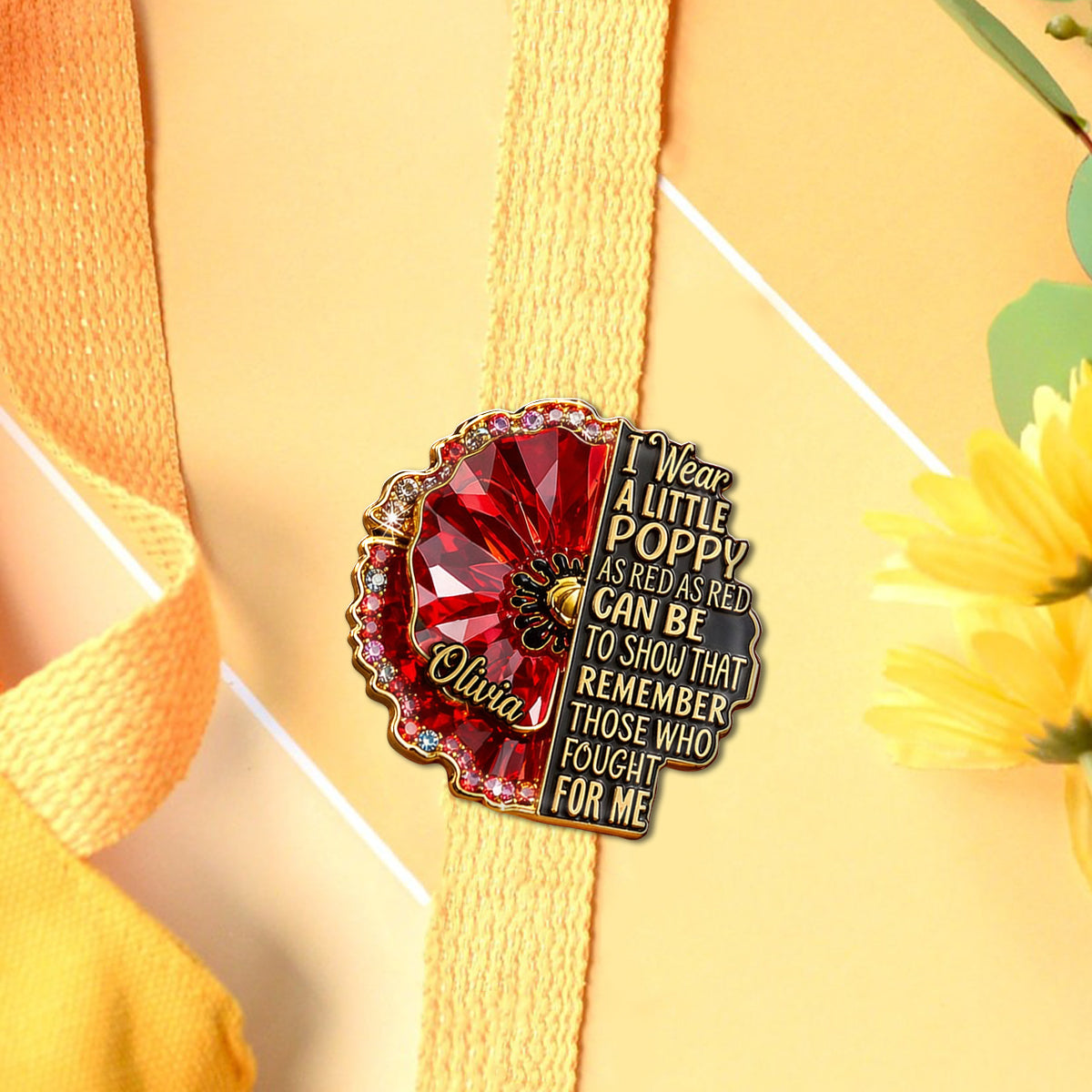 Veteran Tribute - Personalized Veteran Pin