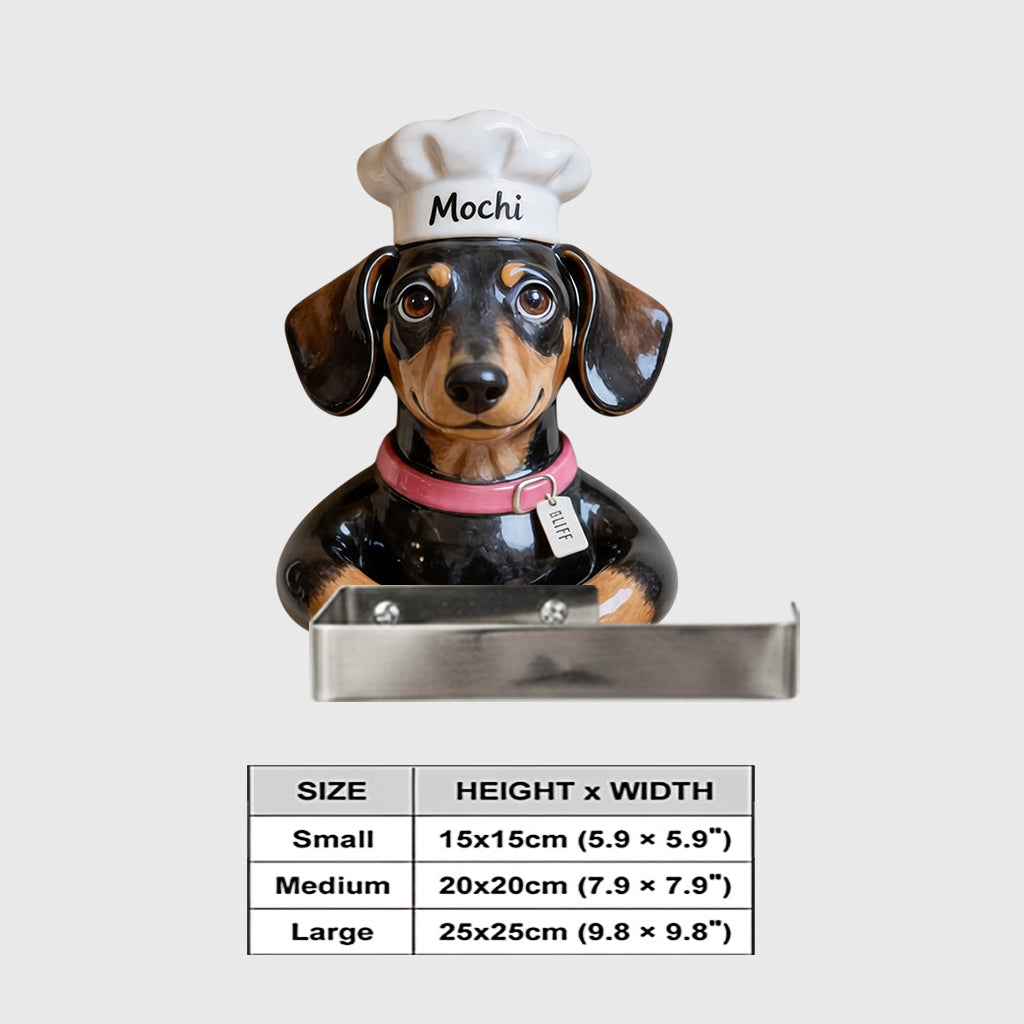 World's Best Sous Chef - Personalized Dog Paper Holder