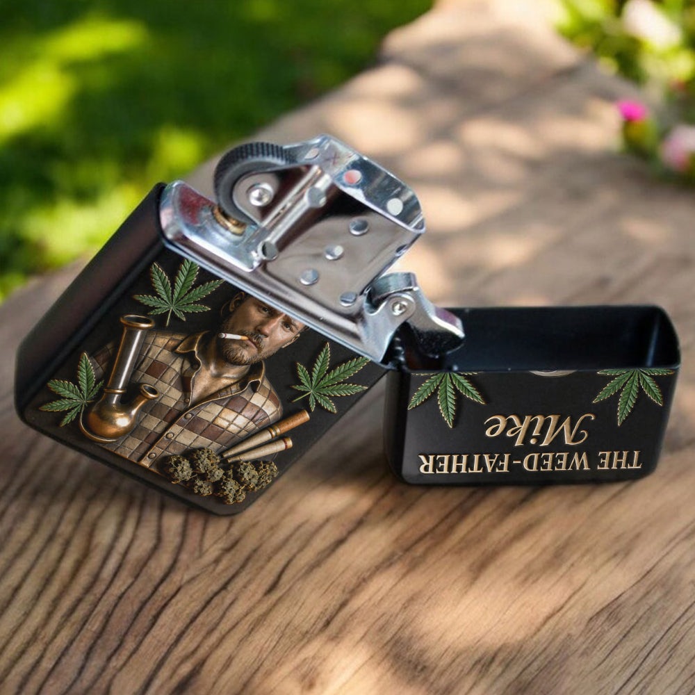 World's Dopest Dad - Personalized Weed Lighter