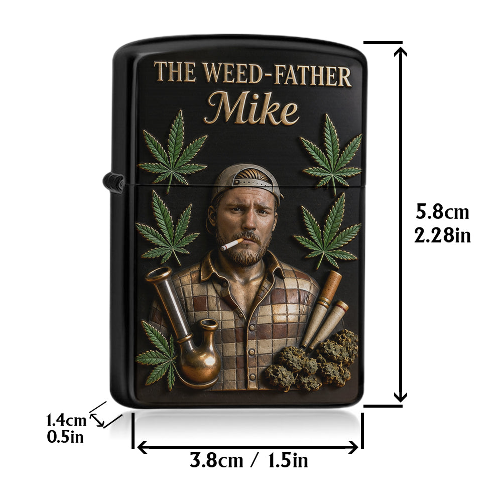 World's Dopest Dad - Personalized Weed Lighter