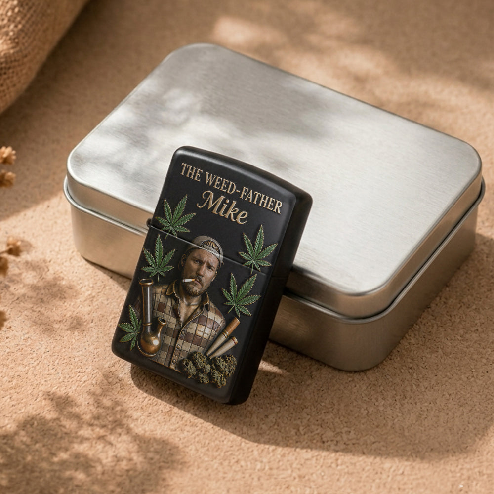 World's Dopest Dad - Personalized Weed Lighter