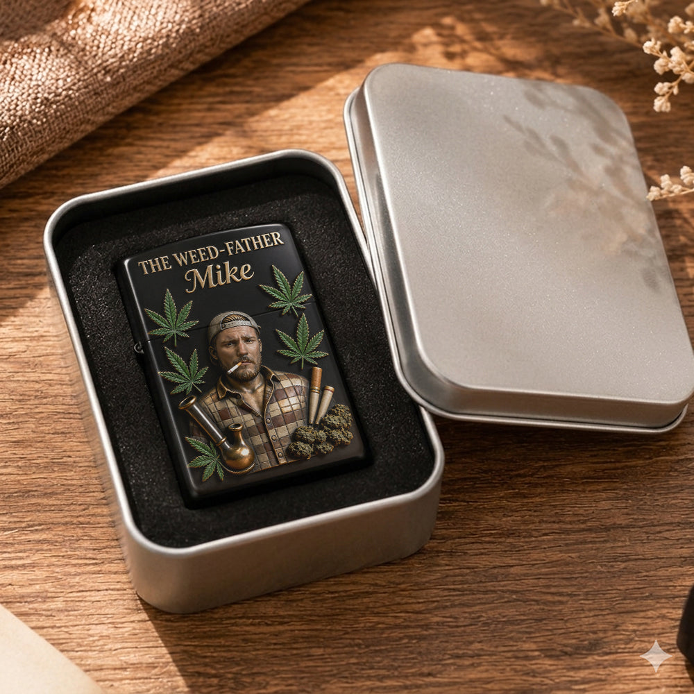 World's Dopest Dad - Personalized Weed Lighter