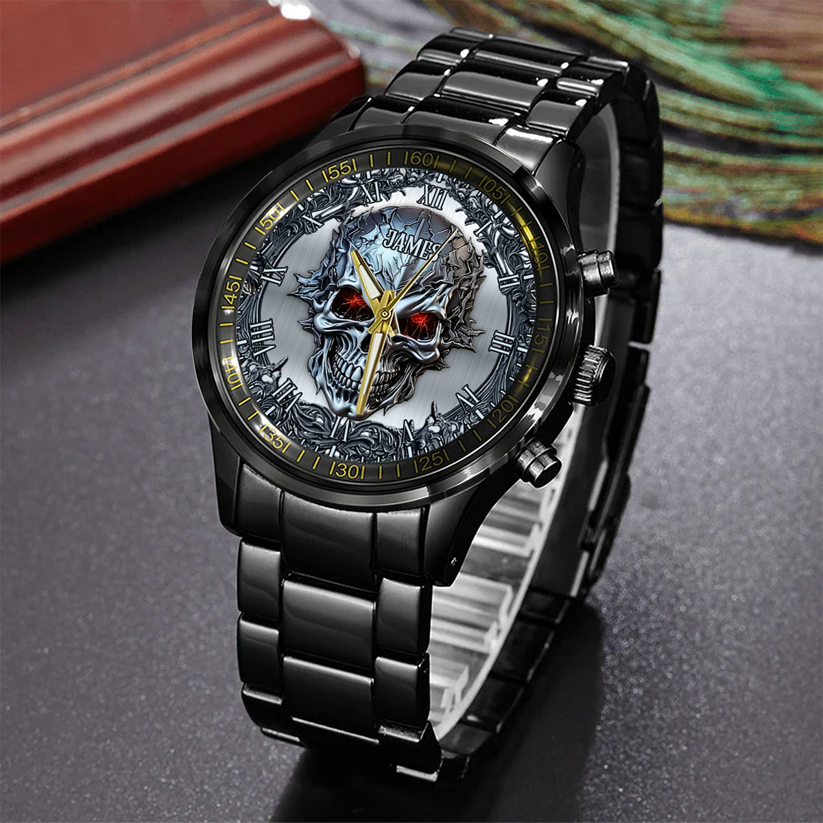 SkullTime - Personalized Skull Hand Watch