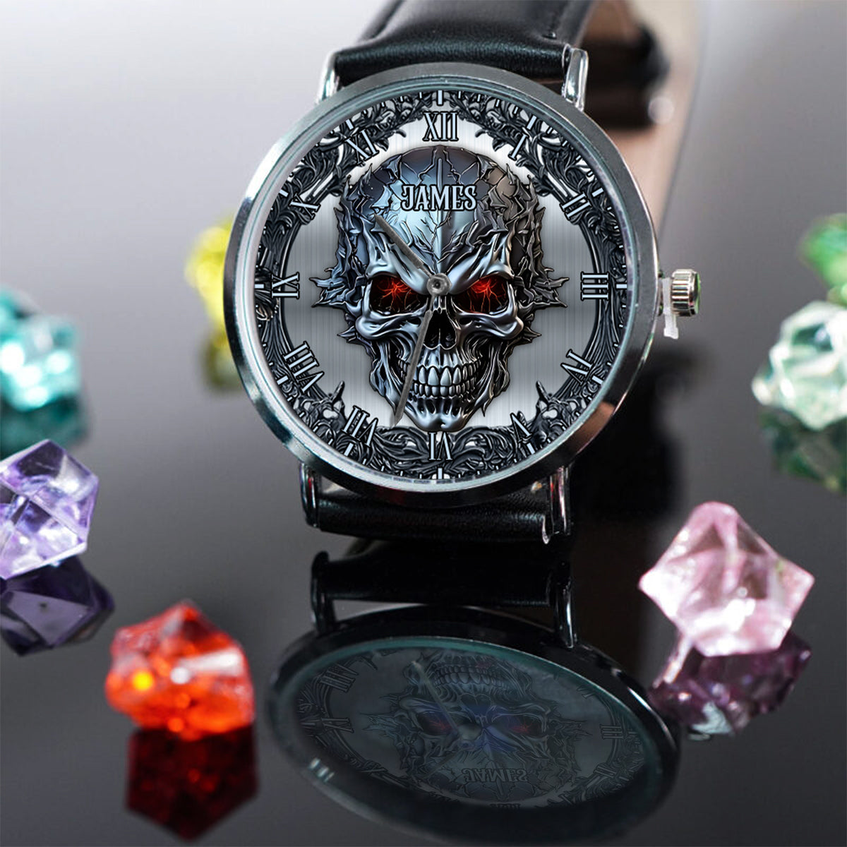 SkullTime - Personalized Skull Hand Watch