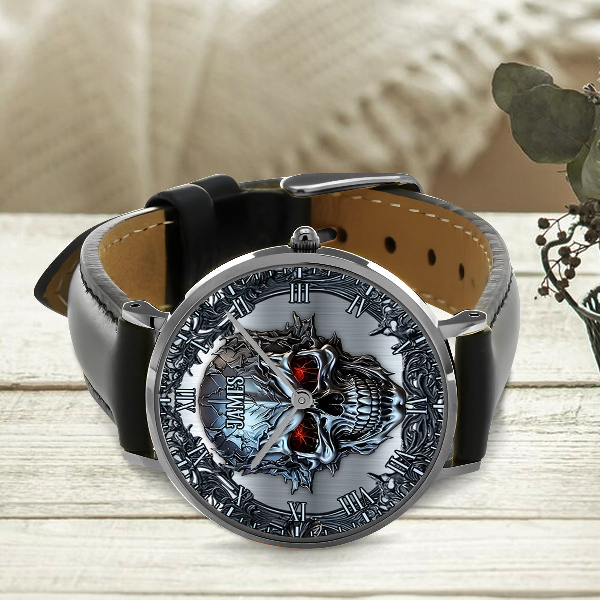 SkullTime - Personalized Skull Hand Watch