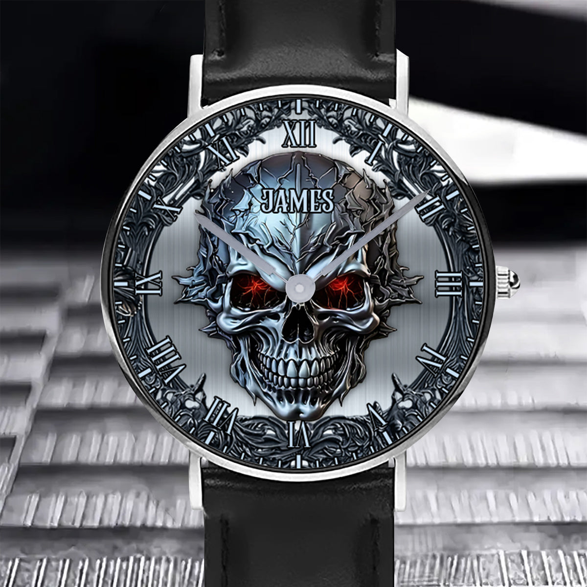 SkullTime - Personalized Skull Hand Watch