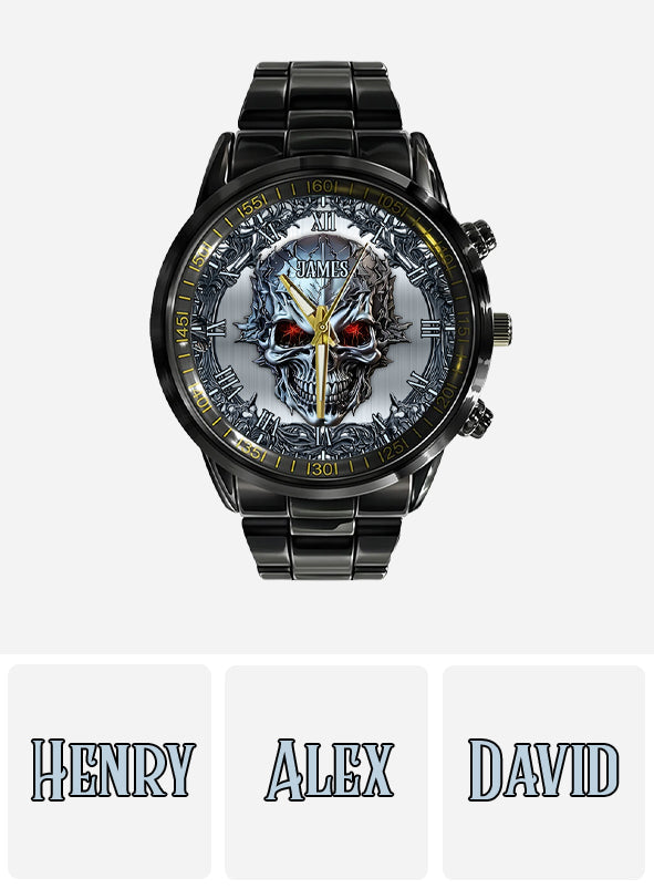 SkullTime - Personalized Skull Hand Watch