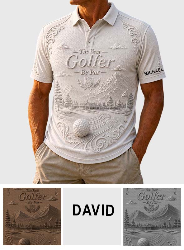 Love Golf - Personalized Golf Polo Shirt